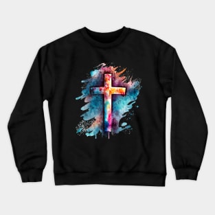 Jesus God Christian T-Shirt Crewneck Sweatshirt